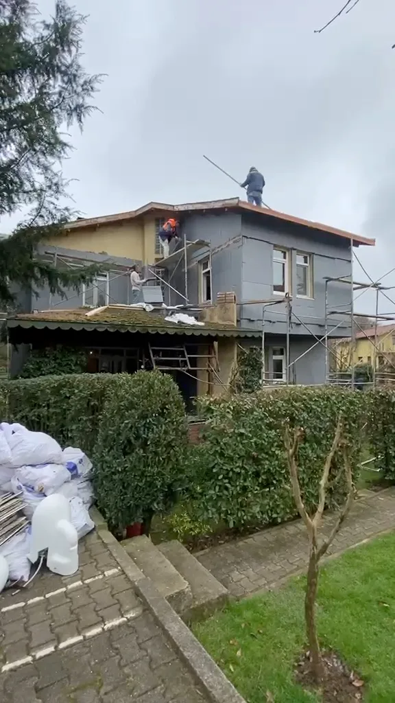 Villa Projesi — Cephe İskele İmalatı